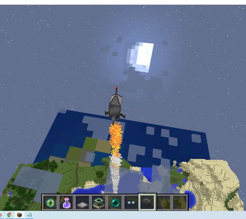 マイクラ攻略 マイクラで宇宙に行こう ロケットで月や火星 金星などの惑星を冒険できるgalaxy Mod Forge1 12 2 の概要と導入方法 親子ではじめるマインクラフト