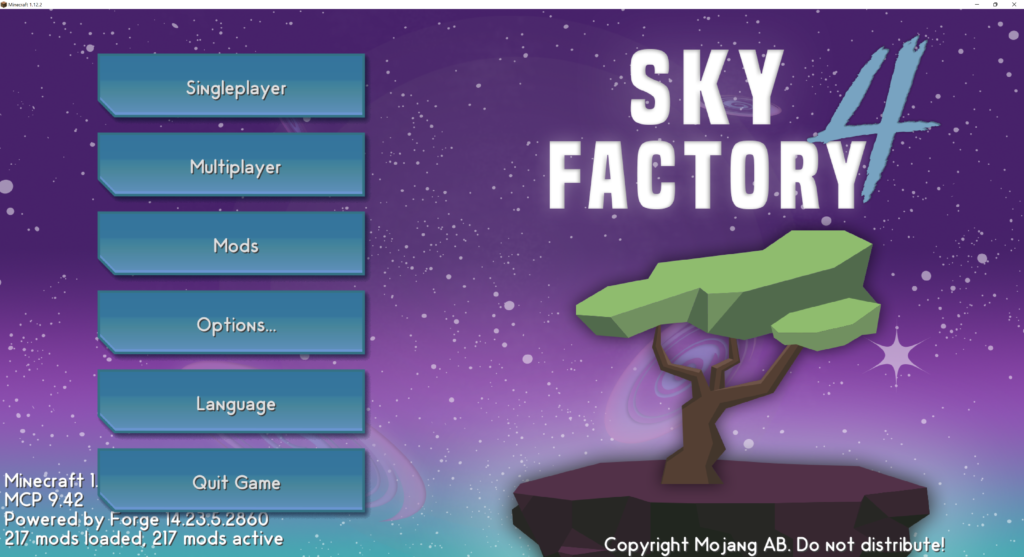 マイクラ攻略 スカイブロックとさまざまなmodと楽しむことができるmodpacks モドパック Skyfactory 4の概要 使い方 遊び方 と導入方法 入れ方 ダウンロード インストール 22年最新版 Minecraft Java版 親子ではじめる マインクラフト