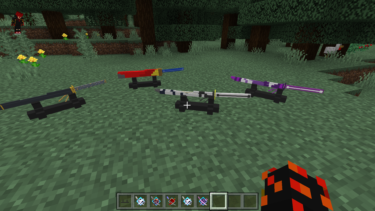 最新版(1.19)対応のマイクラ統合版(PE/BE版)で抜刀剣を追加できる人気のSlash Bladeのアドオン(Addon)・MODの概要と導入方法