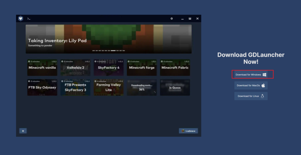 マイクラjava版 Mod導入がより簡単になるgdlauncherの概要と導入方法 親子ではじめるマインクラフト マイクラjava版 Mod導入がより簡単になるgdlauncherの概要と導入方法 親子ではじめるマインクラフト