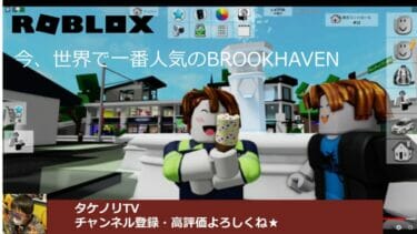 Brookhaven(ブルックヘブン)の概要(遊び方・使い方)と導入方法(ダウンロード・インストール・入れ方)[ROBLOX(ロブロックス)]